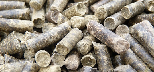 Granules de bois, biomasse, chauffage vert - Écohabitation