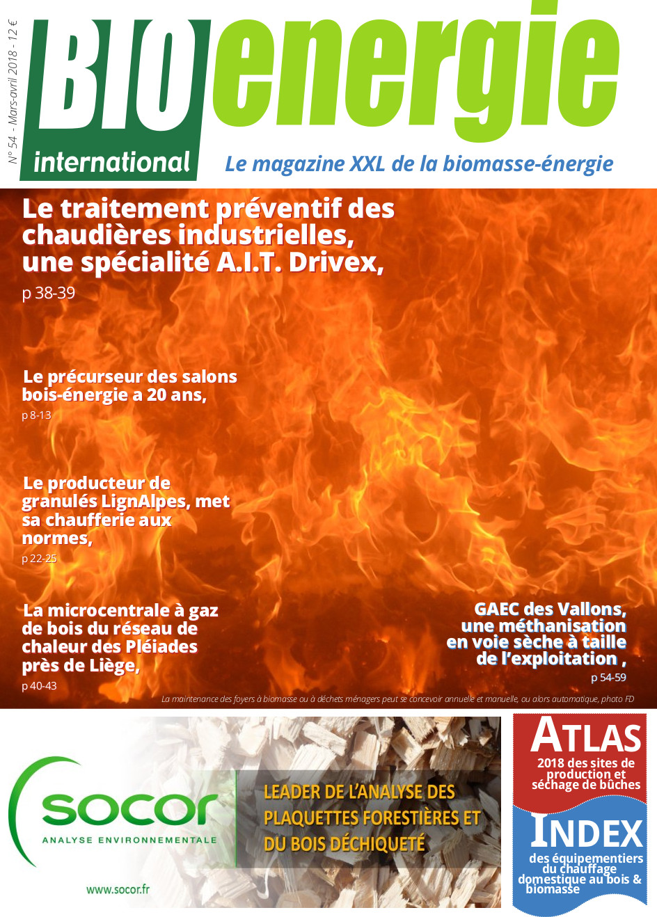 Bioénergie international n°54 – Mars – avril 2018