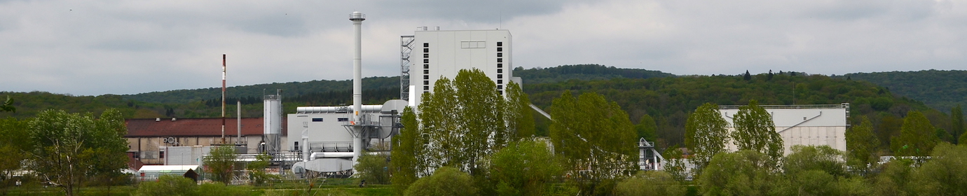 La centrale biomasse de Novillars, photo Frédéric Douard