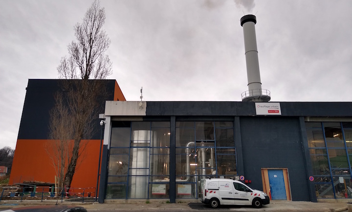 Mise en service de la chaufferie biomasse du réseau de chaleur de Givors au sud de Lyon