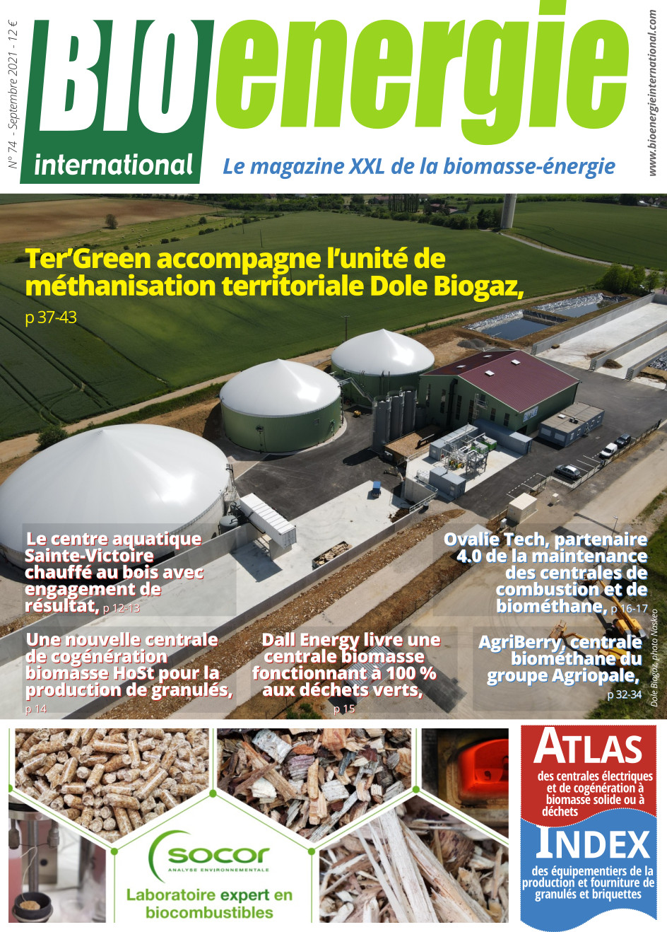 Bioénergie International n°74 – septembre 2021