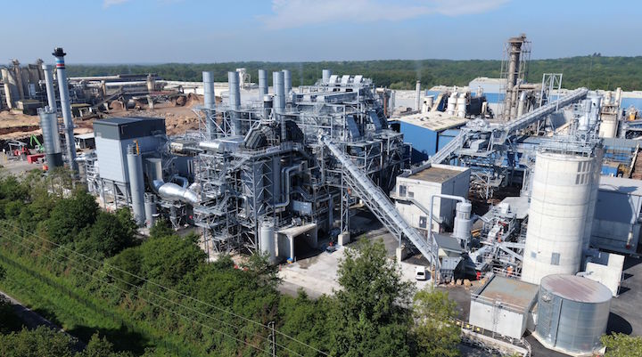 Inauguration d’une chaudière biomasse Vyncke de 65 MW chez Swiss Krono à Sully-sur-Loire