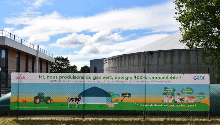 La production française de biométhane pourrait couvrir plus de 15% des besoins en gaz du pays en 2030